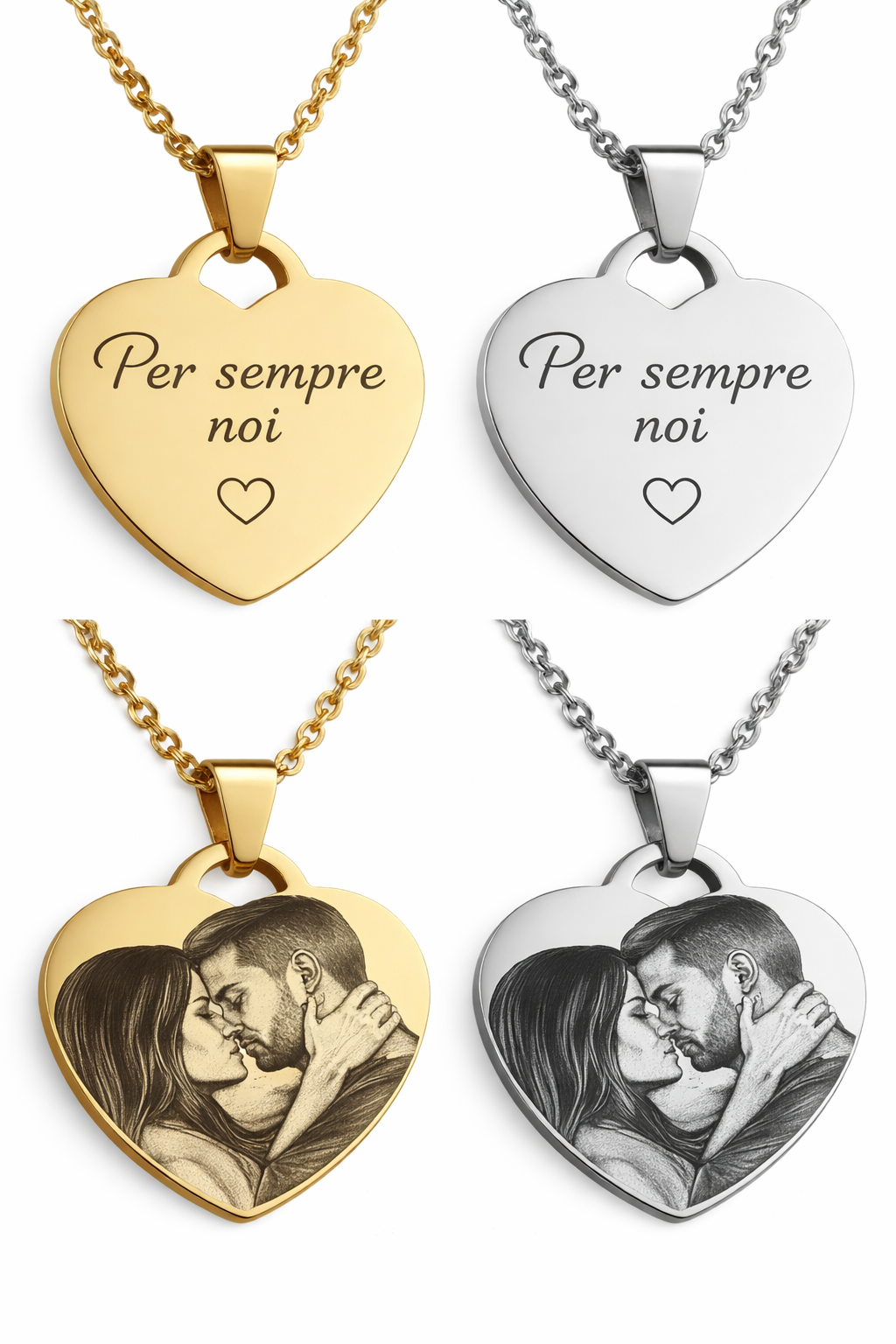 Collana con Fotoincisione