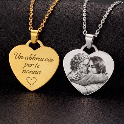 Collana con Fotoincisione